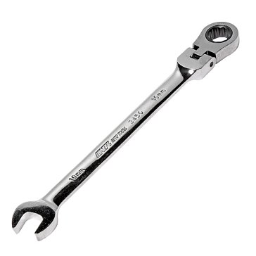 Изображение товара Комбинированный ключ JTC 3450 10 мм трещоточный шарнирный для ремонта