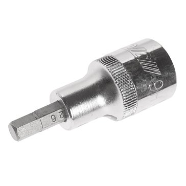 Изображение товара Бита-головка JTC 45606 6х55мм HEX для шуруповёрта без магнитных элементов