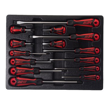 Изображение товара Набор отверток JTC JTC-7690 14 предметов универсальный тайвань