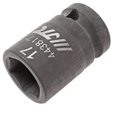 Изображение товара Головка торцевая ударная 6-гранная JTC JTC-443817, 1/2"х17мм, длина 38мм, JTC/1/10/200
