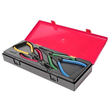 Изображение товара Набор съемников стопорных колец (щипцы) JTC JTC-K5041, в кейсе, 4шт