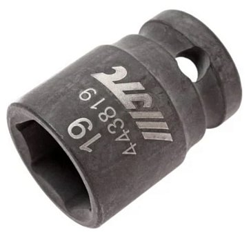 Изображение товара Головка торцевая ударная 6-гранная JTC 443819 1/2 дюйма 19 мм