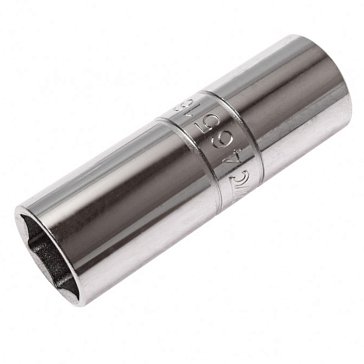 Изображение товара Головка свечная 6-гранная JTC JTC-46516 1/2 дюйма 16 мм хромованадиевая сталь