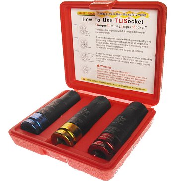 Изображение товара Набор ударных головок JTC JTC-3522 3 шт 17 19 21 мм в кейсе