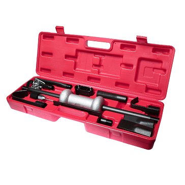 Изображение товара Набор инструментов для кузовных работ JTC JTC-YC900 (молоток, крюки, цепь), в кейсе, 9 предметов