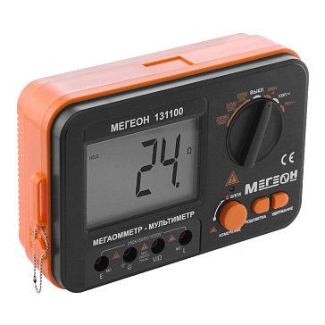 Изображение товара Мегаомметр Мегеон 131100 цифровой измеритель сопротивления изоляции