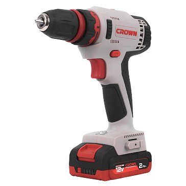 Изображение товара Аккумуляторный шуруповерт Crown CT21081HQ-2 BMC 12В 30Нм