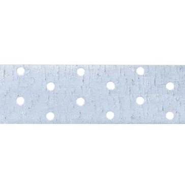 Изображение товара Лента перфорированная Сибртех 46547, монтажная, 1,8 мм, LM 10 см х 10 м, отвер. 4,5–5 мм, цинк