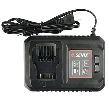 Изображение товара Быстрое зарядное устройство Senix CHQX2-M-EU для Li-ion аккумуляторов 20V