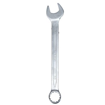 Изображение товара Ключ комбинированный Кобальт 642-999 30 мм из хромованадиевой стали