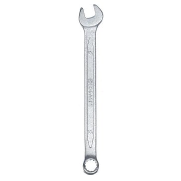 Изображение товара Ключ комбинированный Кобальт 642-814 6 мм хромированный Россия