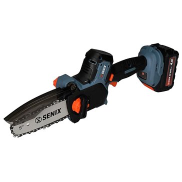 Изображение товара Аккумуляторная цепная пила Senix CSX2-M3-EU 20V 12см