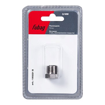 Изображение товара Переходник Fubag 180221 B, 3/8"M, заглушка, блистер 1 шт