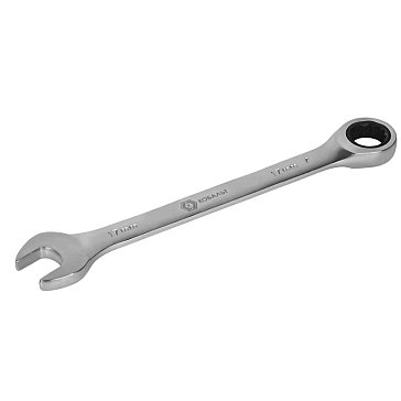 Изображение товара Ключ комбинированный трещоточный 17 мм Кобальт 642-555 из хромованадиевой стали