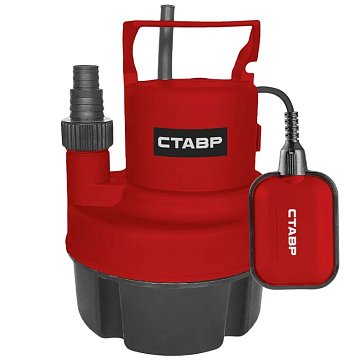Изображение товара Насос погружной дренажный Ставр НПД-450ГВ 4610264000812, 450Вт, откачивание воды до 3 мм, 130л/мин, напор 8м