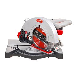 Торцовочная пила Зубр ЗПТ-210-1400 Л (электрическая, ширина пропила под углом 85-120 мм)