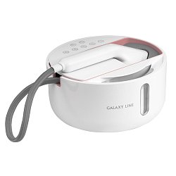 Отпариватель Galaxy Line GL 6287 4610092018690, пудровый, ручной, 2500 Вт, контейнер для воды 600 мл, 5 режимов, нагрев 80 с