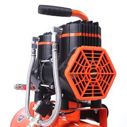 Компрессор поршневой Patriot KDS 190 F10 526302410, безмасляный, 190 л/мин, 0,95 кВт, 8 бар, 10 л, 2800 об/мин, быстросъем 1/4