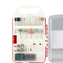 Набор принадлежностей для гравировальных машин P.I.T. ASET11-0071, 71 предмет, пластиковый кейс