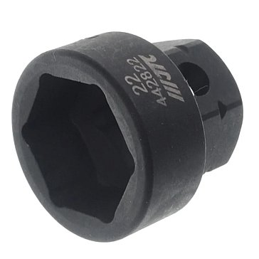 Изображение товара Головка торцевая ударная JTC JTC-442822 22мм 1/2 28мм хромомолибденовая сталь