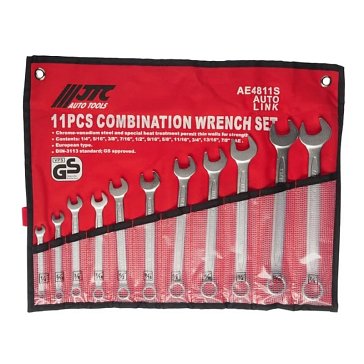 Изображение товара Набор ключей комбинированных JTC JTC-AE4811S, 1/4”-7/8”, 11 предметов