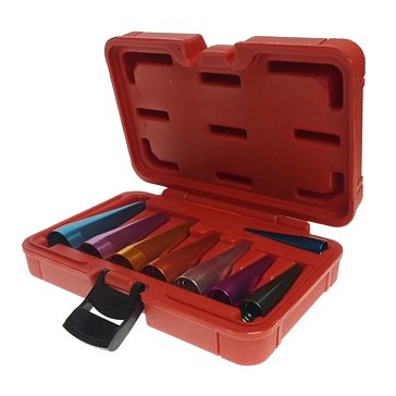 Изображение товара Набор конусов установочных JTC JTC-4655A , 8 предметов, 9/16", 5/8", 11/16", 13/16", 7/8", 15/16", 1.0", 1-13/16"