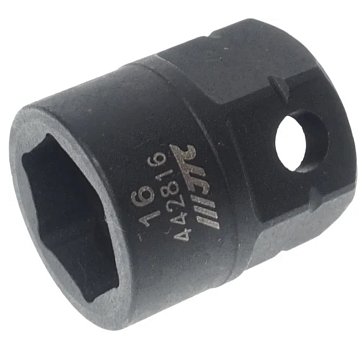 Изображение товара Головка торцевая ударная мини JTC JTC-442816 6-гранная 1/2 дюйма 16 мм