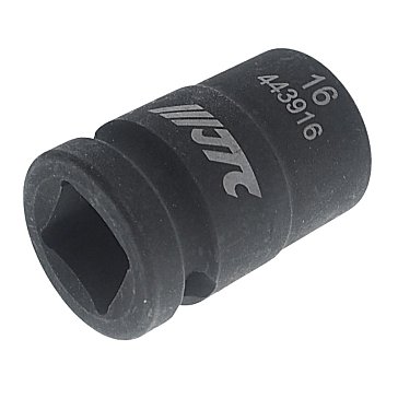 Изображение товара Головка торцевая ударная 12-гранная 16 мм 1/2 дюйма JTC-443916
