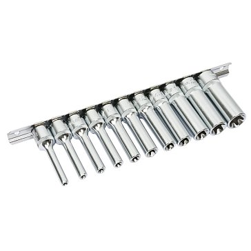 Изображение товара Набор торцевых головок JTC-H311E 11 предметов TORX 3/8 дюйма глубокой конструкции