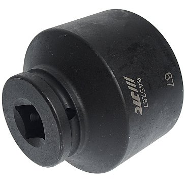 Изображение товара Головка торцевая ударная 6-гранная 3/4 67 мм JTC-645267