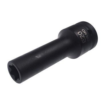 Изображение товара Головка торцевая глубокая ударная JTC TORX E20 3/4 дюйма 110 мм