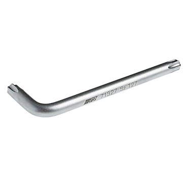 Изображение товара Г-образный TORX ключ JTC T27 длина 64мм прочная сталь для автомобилей и техники