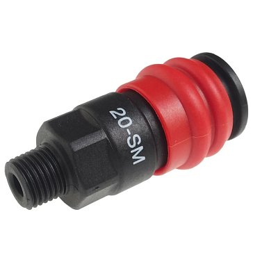 Изображение товара Соединитель быстросъемный композитный JTC JTC-JW1071-20SMC 1/4" евро стандарт