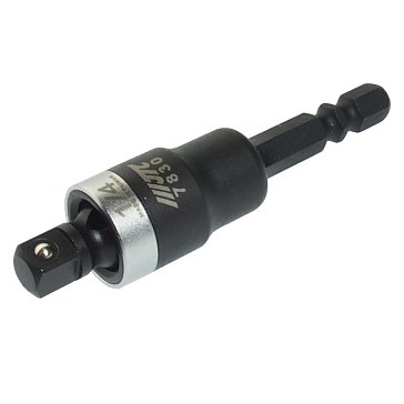 Изображение товара Адаптер карданный под шуруповерт JTC JTC-7830 1/4 дюйма прочный из CrMo