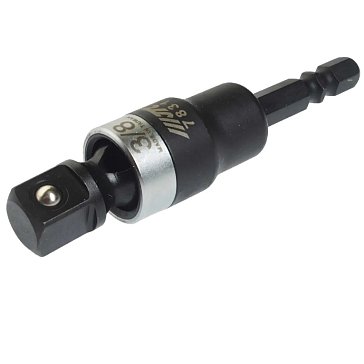 Изображение товара Адаптер карданный под шуруповерт JTC JTC-7831, 1/4"(6.35мм), квадрат 3/8"