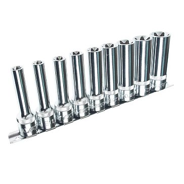 Изображение товара Набор торцевых головок удлиненных JTC JTC-H409EL 9 предметов TORX 1/2 дюйма