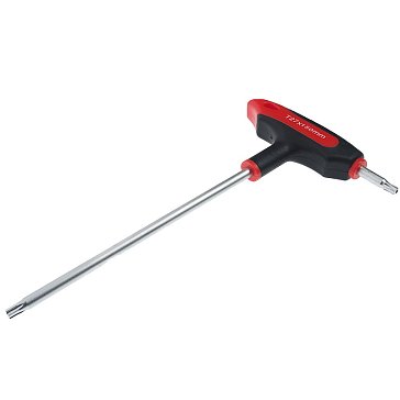 Изображение товара Двусторонний ключ TORX JTC-784827 с отверстием и Т-образной рукояткой
