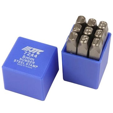 Изображение товара Клейма цифровые JTC JTC-7244 8 мм HRC 60+ - стандарт для маркировки