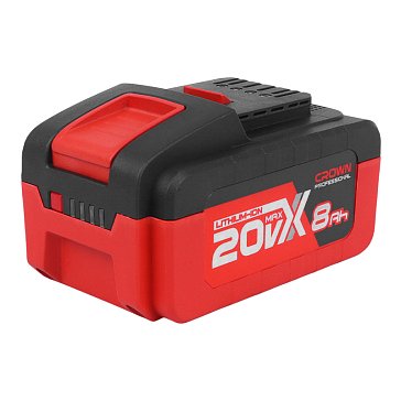 Изображение товара Аккумулятор Crown CAB208016XE CB 20В 8Ач Li-ion