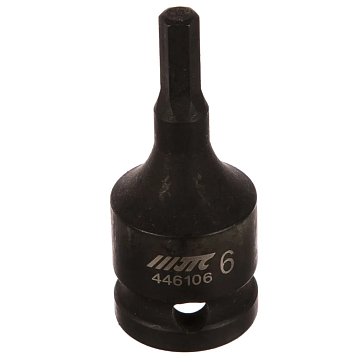 Изображение товара Головка торцевая ударная JTC 446106 1/2" HEX 60 мм тайвань