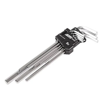 Изображение товара Набор шестигранных ключей JTC JTC-3504 Г-образных удлиненных 1.5-10мм 9 шт