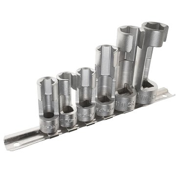 Изображение товара Набор головок разрезных 6-гранных JTC JTC-4536, 6 предметов