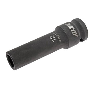 Изображение товара Головка торцевая JTC JTC-448212, ударная глубокая 6-гранная 1/2" х 12 мм, длина 82 мм