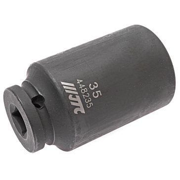 Изображение товара Головка торцевая JTC JTC-448235, ударная глубокая 6-гранная 1/2" х 35 мм, длина 82 мм