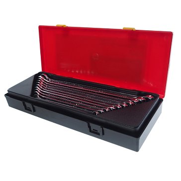 Изображение товара Набор ключей комбинированных удлиненных JTC JTC-K6104 10-19мм в кейсе