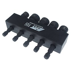 Набор бит-головок JTC JTC-6227, для изношенных болтов и гаек под шуруповерт