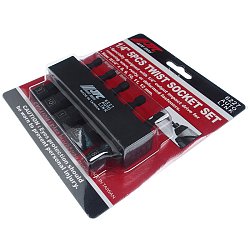 Набор бит-головок JTC JTC-6227, для изношенных болтов и гаек под шуруповерт