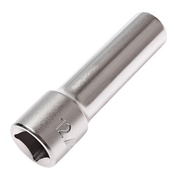 Изображение товара Головка торцевая JTC JTC-47612, глубокая 6-гранная 1/2" х 12 мм, длина 76 мм