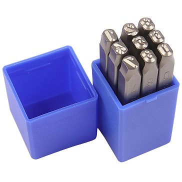 Изображение товара Цифровые клейма JTC JTC-7242 5 мм HRC 60+ DIN 1451