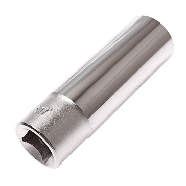 Изображение товара Головка торцевая JTC JTC-47617, глубокая 6-гранная 1/2" х 17 мм, длина 76 мм